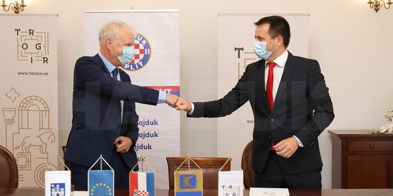Povijesni dan za Klub: Hajdukov nogometni kamp gradit će se u Trogiru!