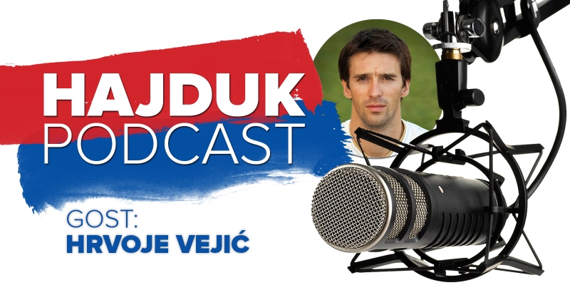 Hajduk Podcast #9 I Gost: Hrvoje Vejić danas od 12:15 sati