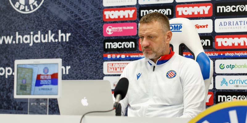 Trener Vukas uoči utakmice Gorica - Hajduk