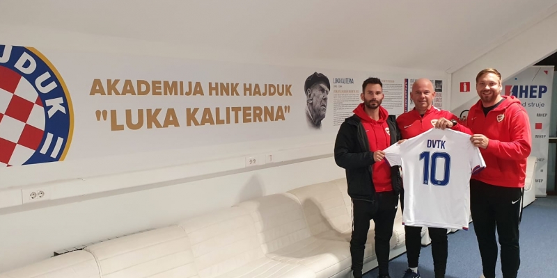 Predstavnici mađarskog DVTK posjetili Hajdukovu Akademiju