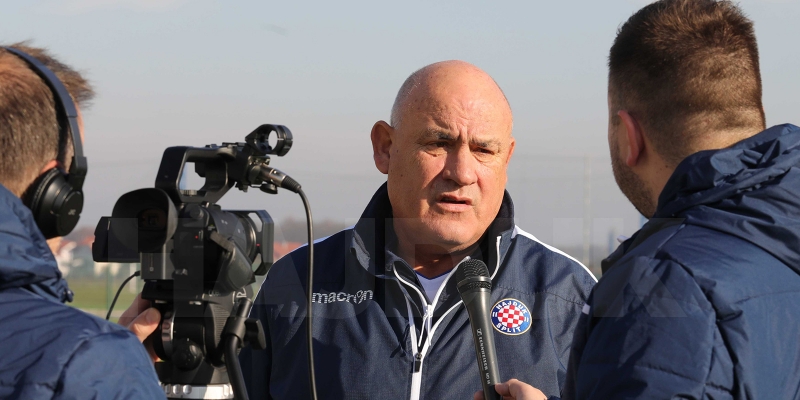 Trener Hajduka Boro Primorac uoči Lokomotiva - Hajduk