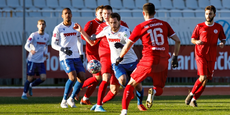 Druga pripremna utakmica: Hajduk remizirao s Croatijom iz Zmijavaca