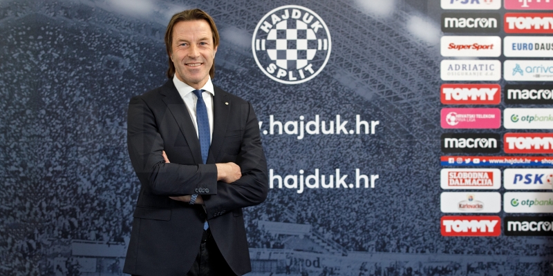 Paolo Tramezzani is the new coach of HNK Hajduk!