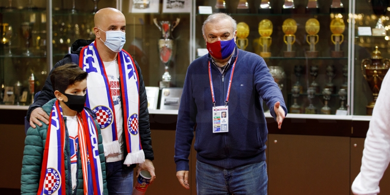 Članovi Marijo i Berto iz Makarske bili su naši posebni gosti na utakmici