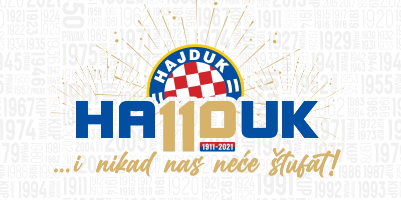 110 godina to traje: Sretan ti rođendan najdraži Hajduče!
