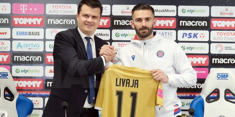 Predstavljen Marko Livaja: Potpisao sam za voljeni klub, nitko sretniji od mene!