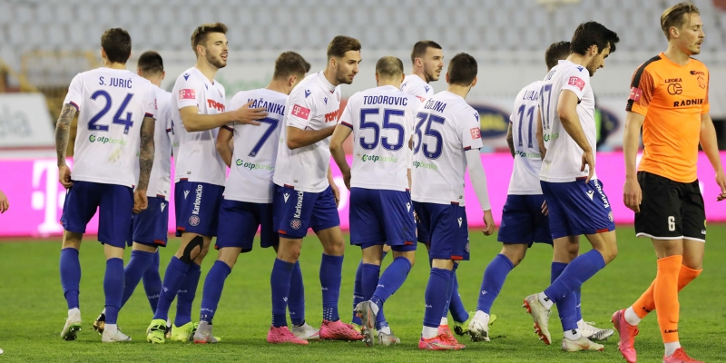 Split: Hajduk - Varaždin 2:0