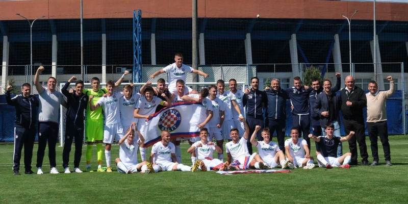 Juniori Hajduka pobijedili Dinamo i osvojili titulu prvaka Hrvatske