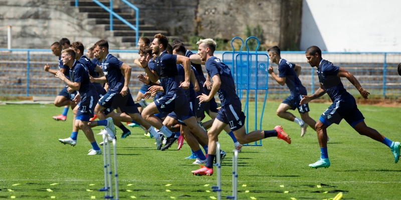 Hajdukovci trenirali na Lapadu