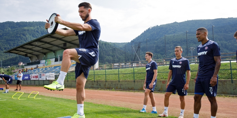 Jedanaesti dan u Sloveniji: Regeneracijski trening za igrače koji su nastupili protiv Arisa