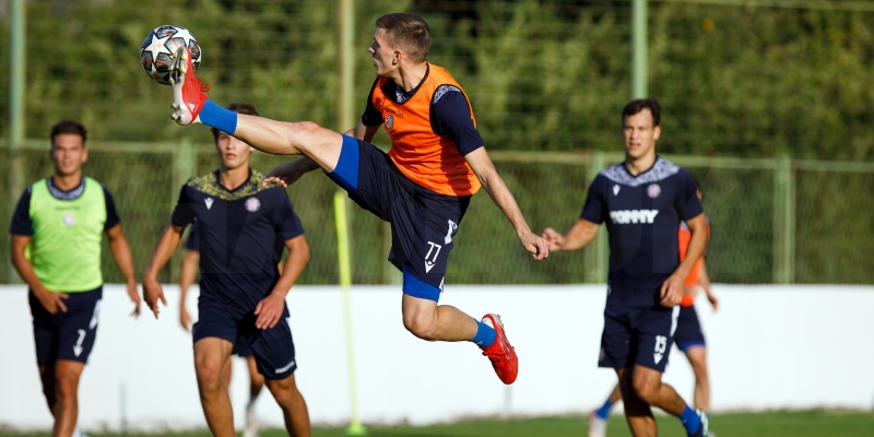 Hajdukovci se na Klisu pripremaju za dvoboj s Istrom 1961