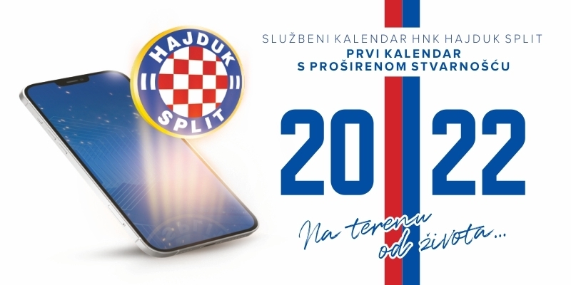 Upute za preuzimanje i korištenje aplikacije "Hajdukov kalendAR"