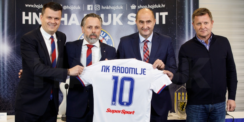 Hajduk dogovorio partnersku suradnju s Radomljem: ''Baš sam sretan što smo pronašli ovakvog klub partnera''