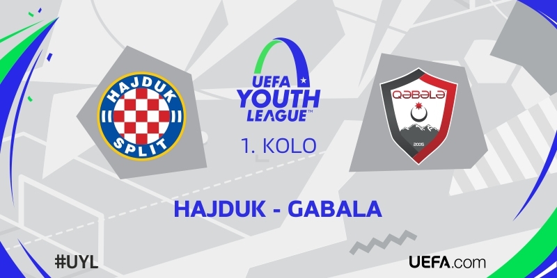 Juniori Hajduka u prvom kolu UEFA Youth League igraju protiv Gabale