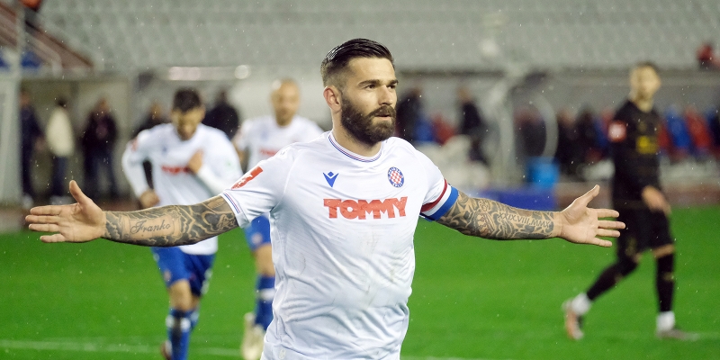 Marko Livaja postigao 50. pogodak za Hajduk u službenim utakmicama
