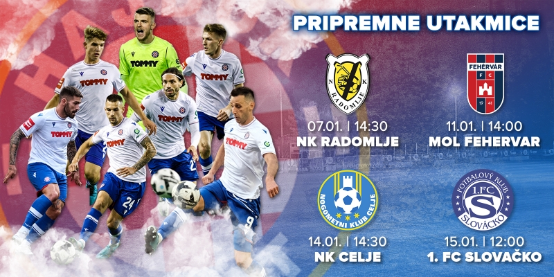 Pripremne utakmice gledajte putem Hajduk Digital TV