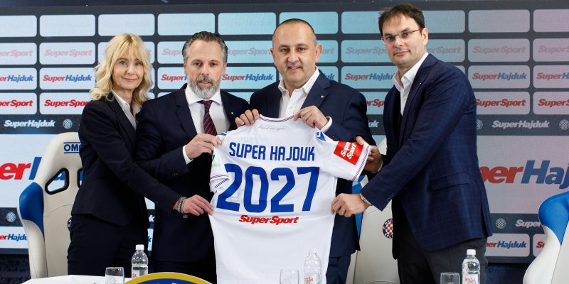 SuperSport postao financijski najveći sponzor Hajduka