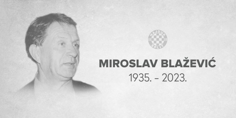 Preminuo Miroslav Ćiro Blažević
