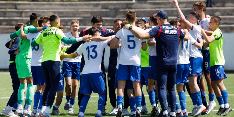 Sjajan uspjeh Hajdukove Akademije: Pioniri Bijelih prvaci Hrvatske za sezonu 2022/23!