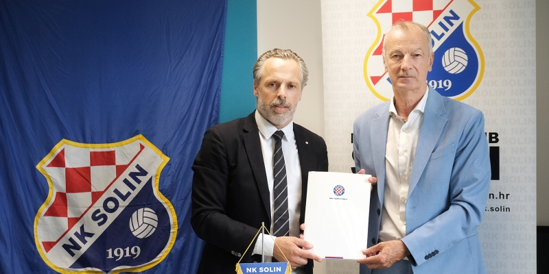 Hajduk i Solin potpisali produženje poslovno - sportske suradnje