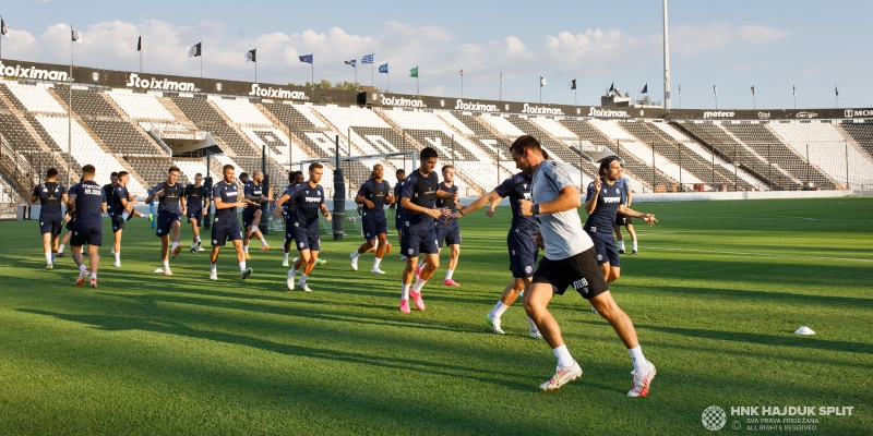 Bijeli odradili službeni trening na Toumba stadionu u Solunu