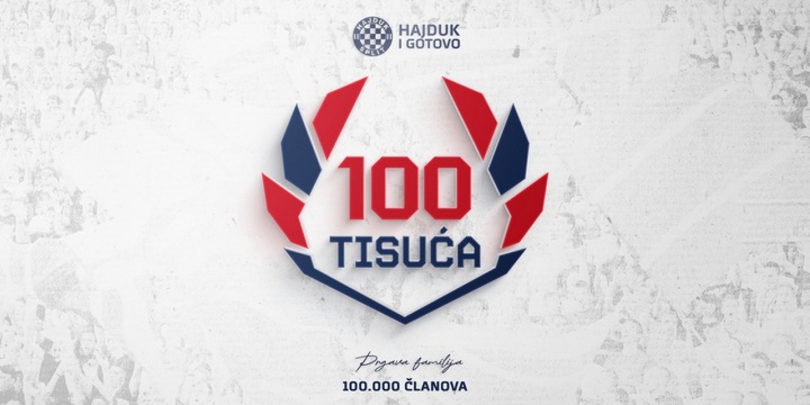 Dan za povijest: Hajduk ima impresivnih 100.000 članova!