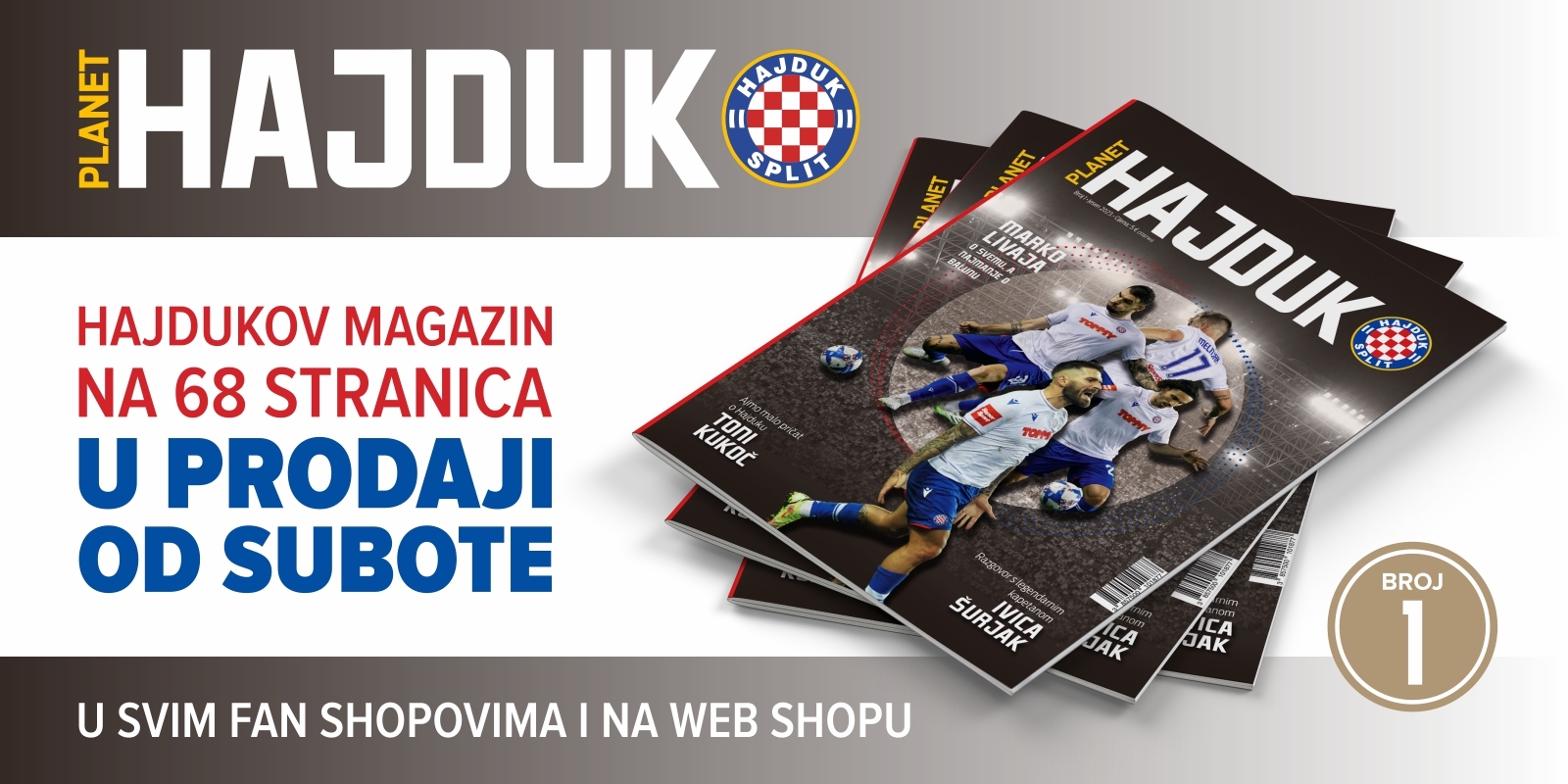 Istražite Planet Hajduk: Lansiran prvi broj novog klupskog magazina!