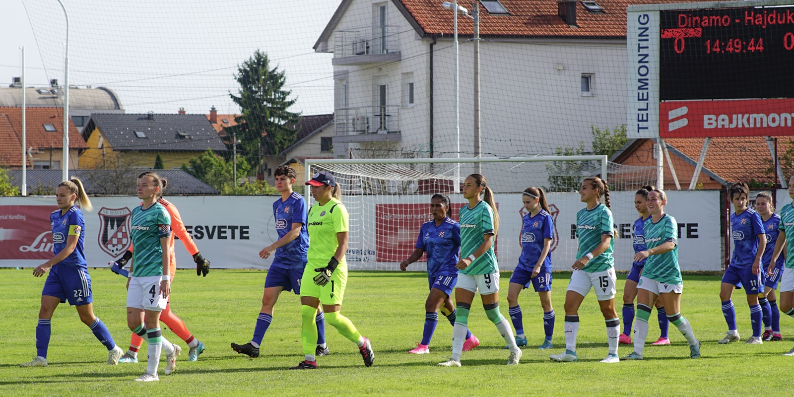 Supersport Prva HNLŽ: ŽNK Dinamo - ŽNK Hajduk 2:2