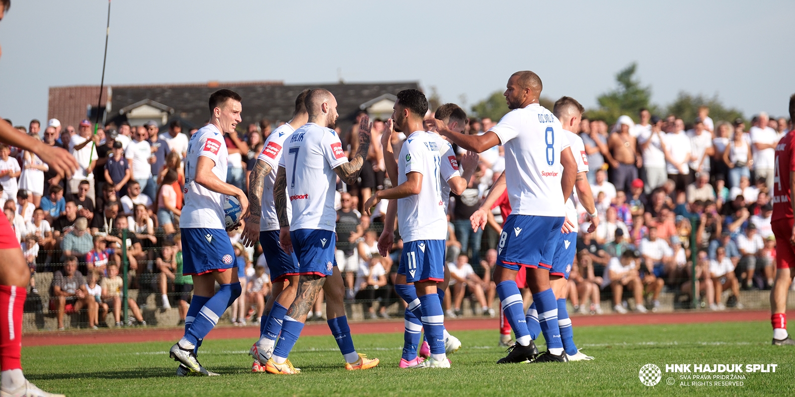 Hajduk danas od 14 sati igra s Jadranom LP u Pločama!