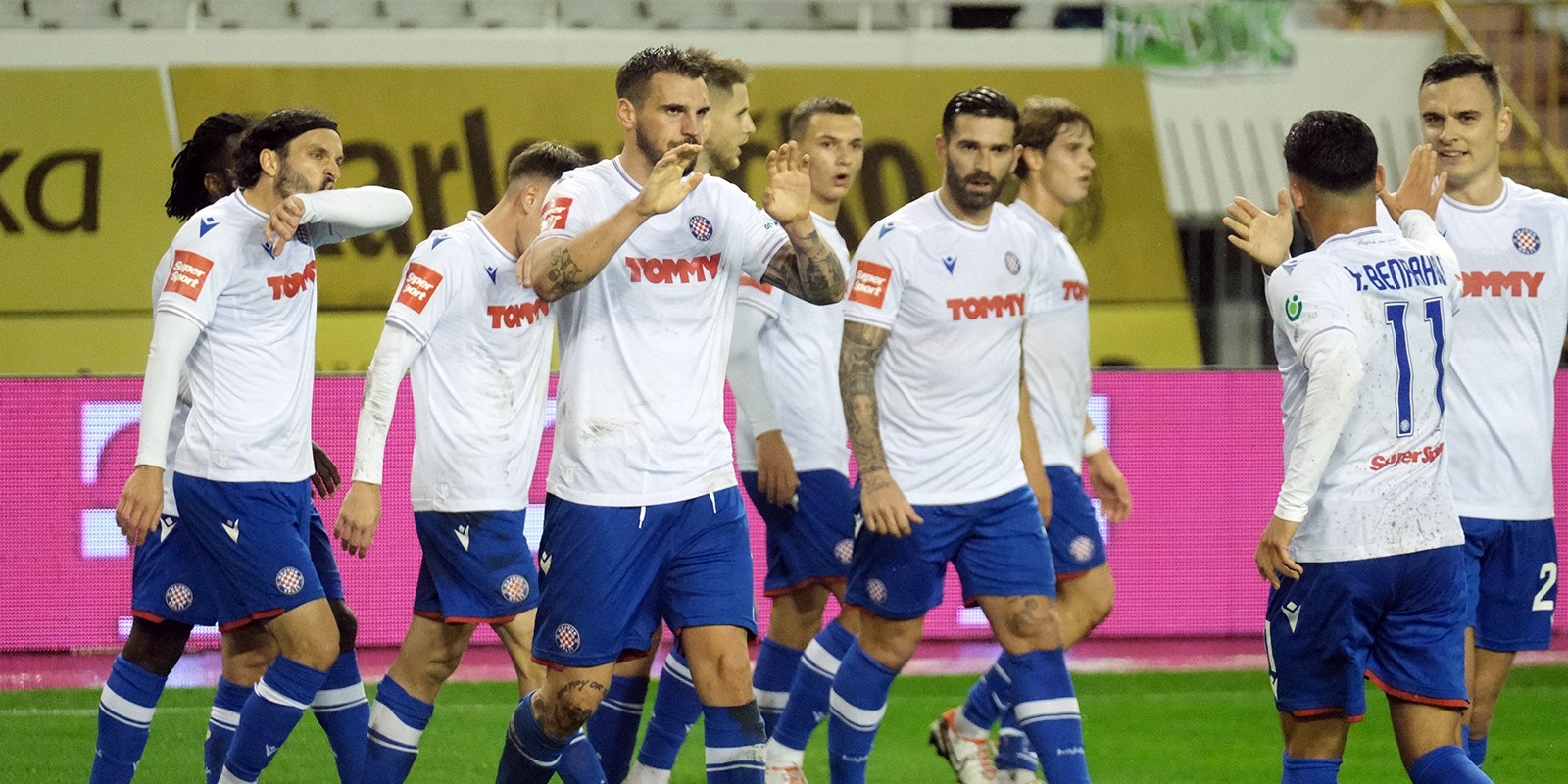 NOGOMET UŽIVO: Hajduk na Poljudu dočekuje Osijek u 16. kolu HNL-a