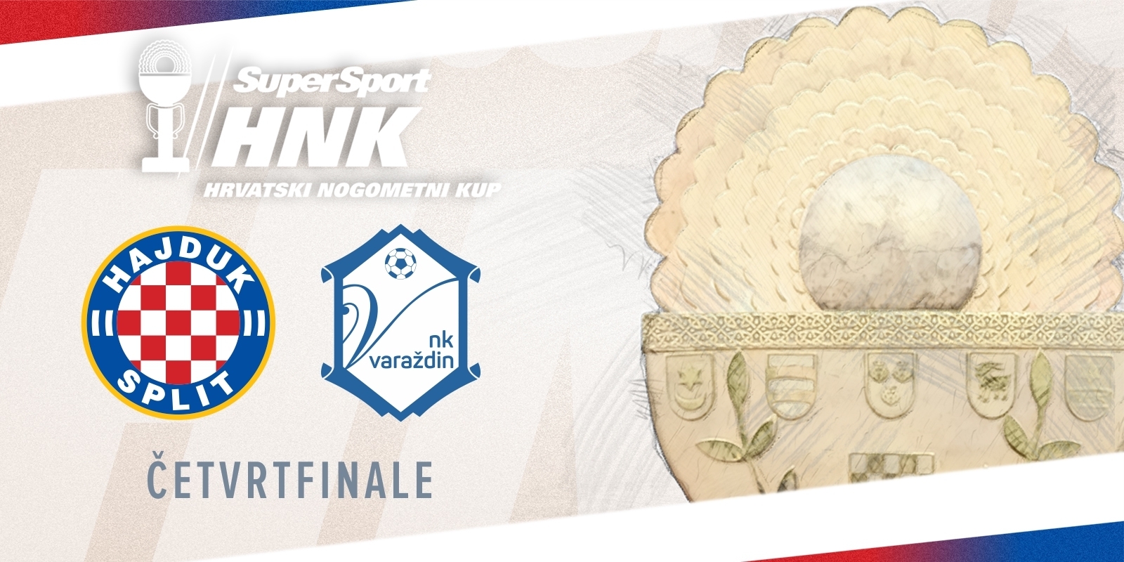 HNK Hajduk Split - Hajduk će u četvrtfinalu SuperSport Hrvatskog