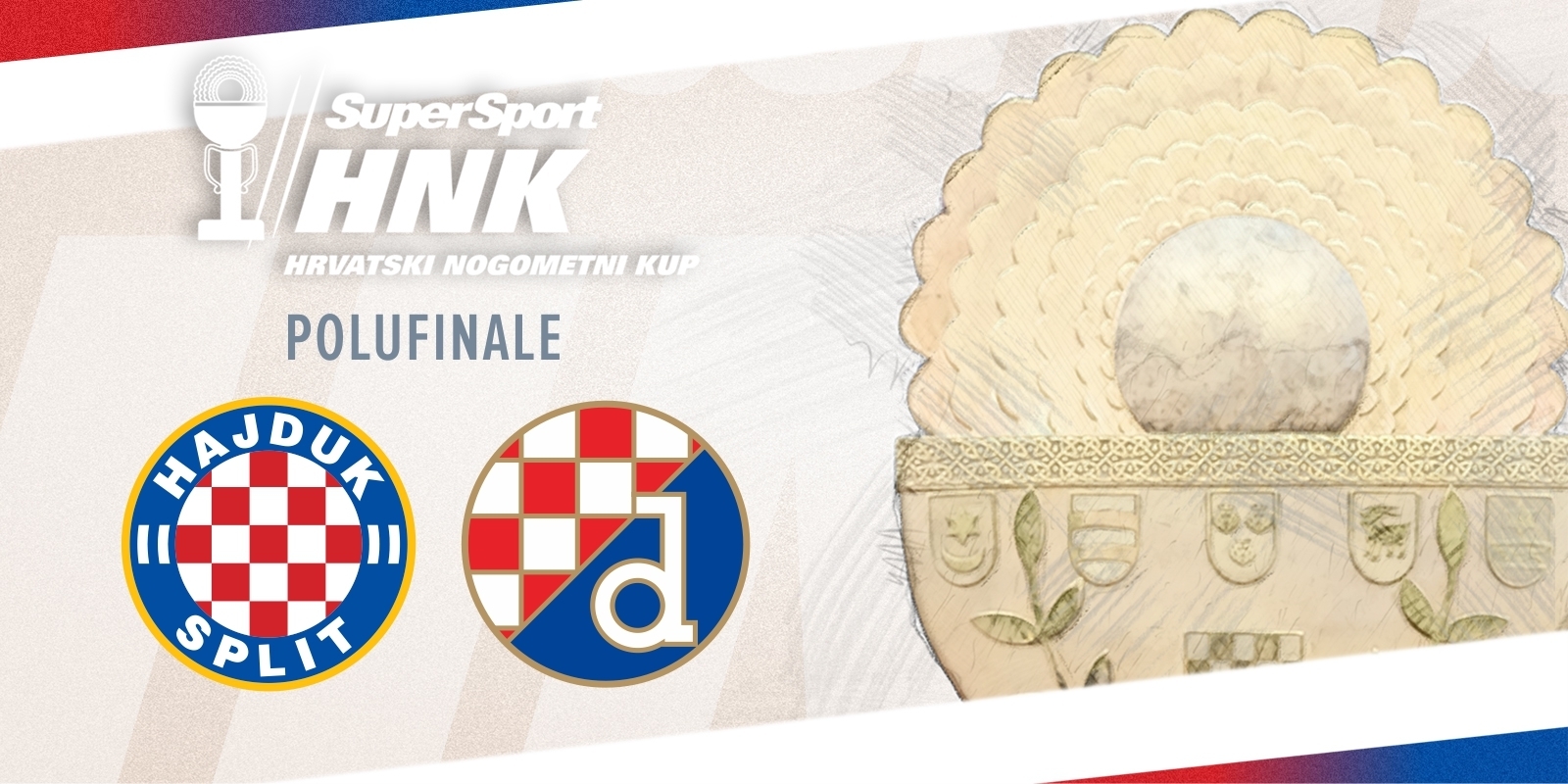 The Cup semifinal draw: Hajduk - Dinamo