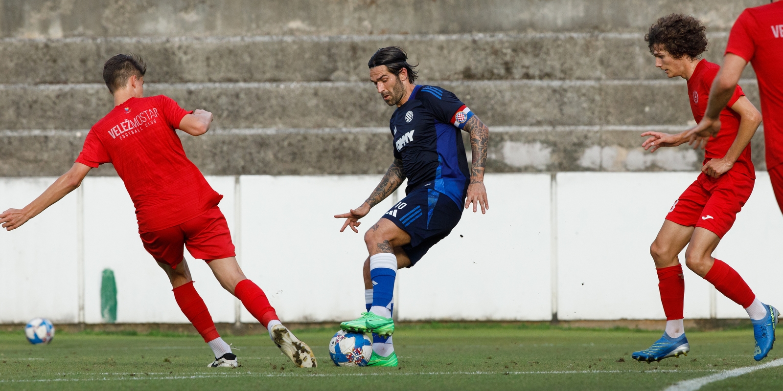 Hajduk defeated Velež in a practice match