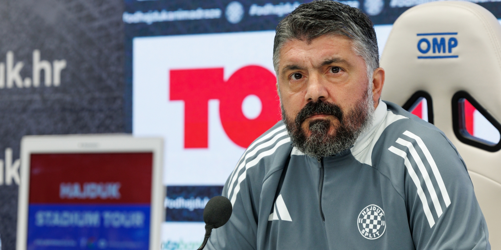 Mister Gattuso uoči utakmice Hajduk - Varaždin