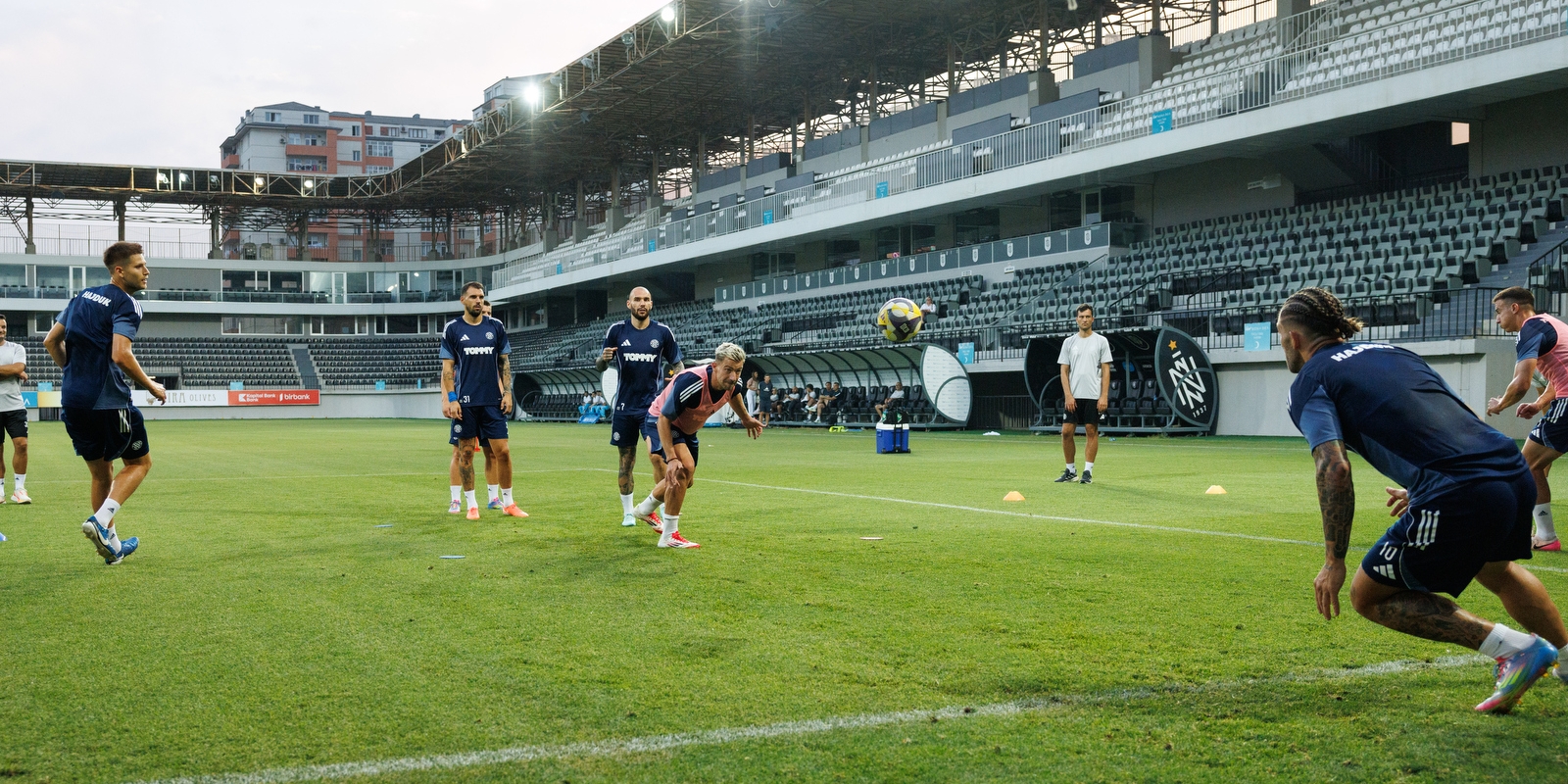 Trening Bijelih u Bakuu uoči dvoboja sa Zirom