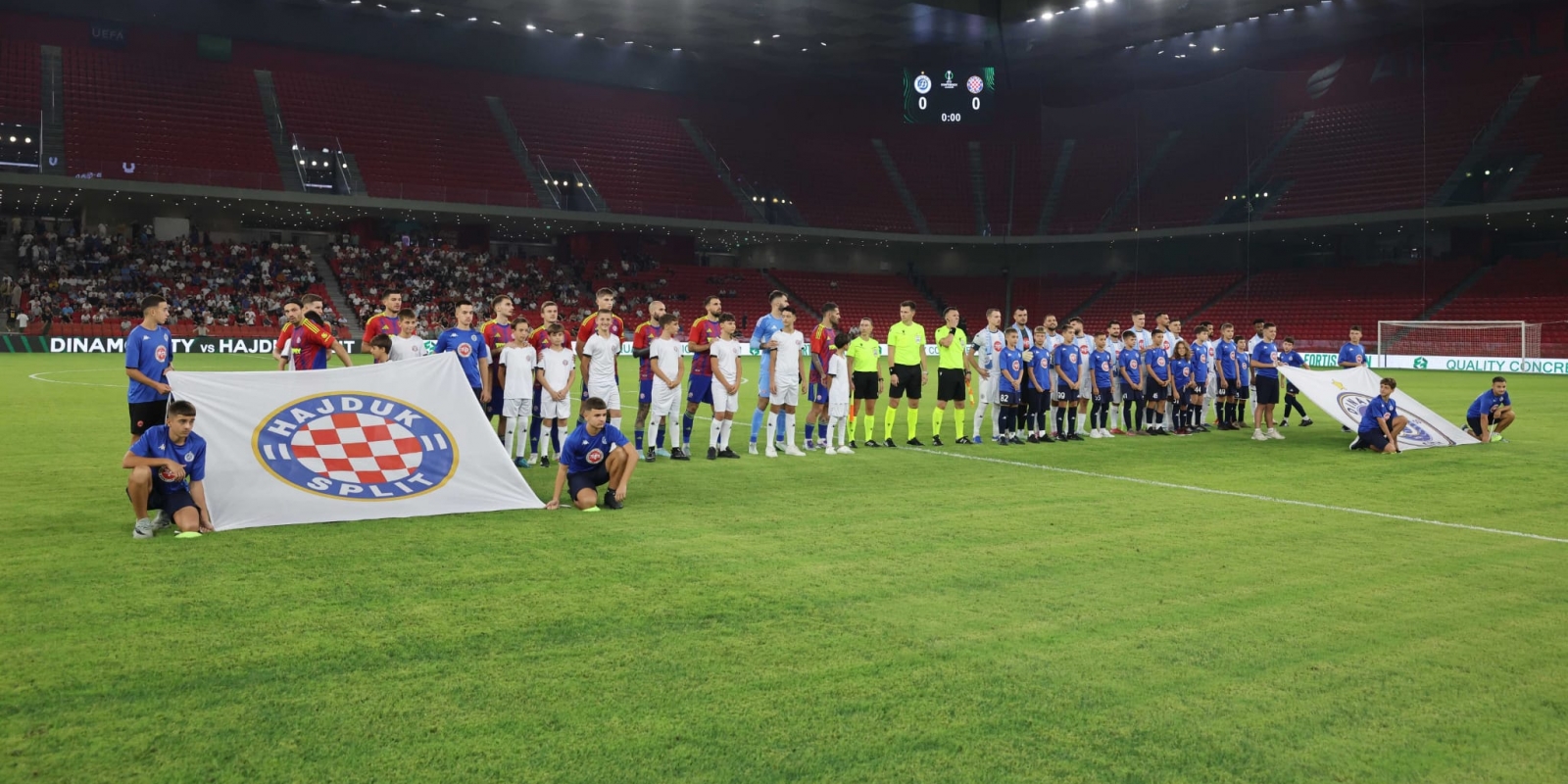 Tirana: Dinamo City - Hajduk 3:1