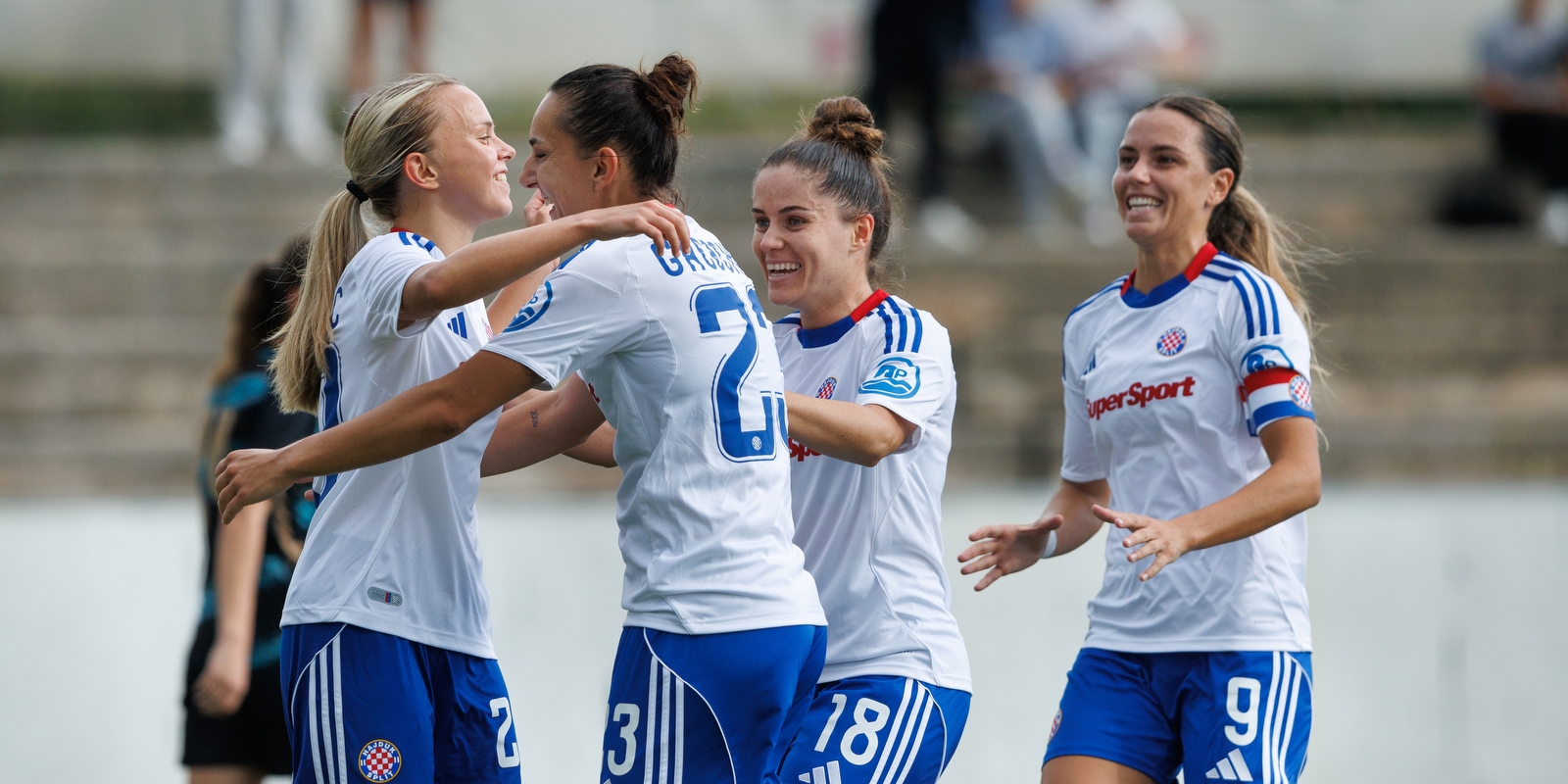 Visoka pobjeda hajdučica na gostovanju kod prvakinja