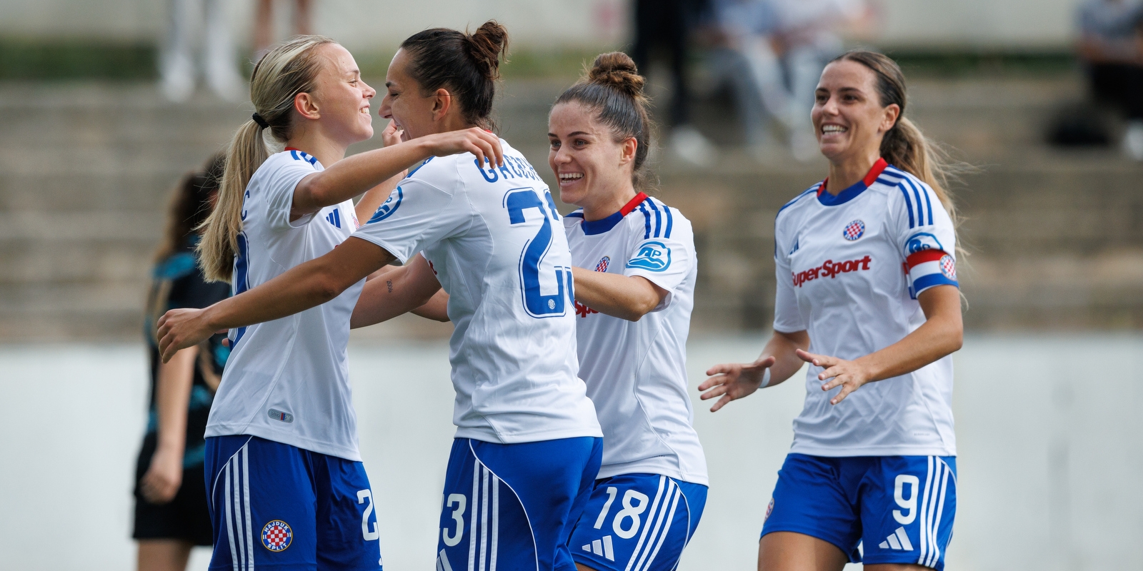 Nogometašice Hajduka uvjerljivo svladale ŽNK Split