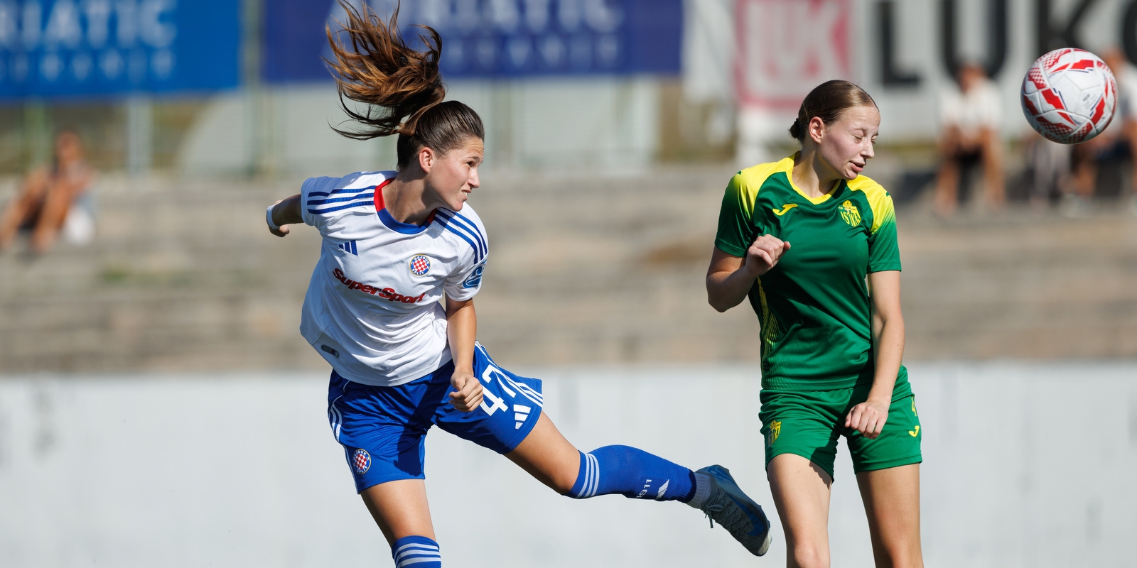 Pobjeda hajdučica protiv Istre 1961