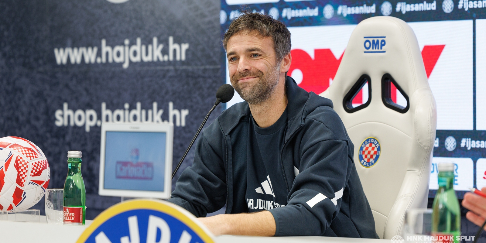 Trener Garcia uoči utkamice Gorica - Hajduk