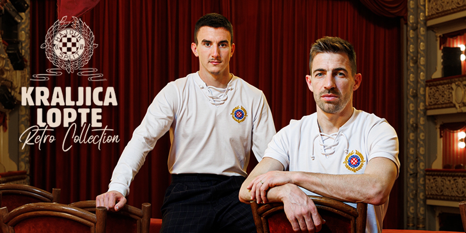 Hajduk predstavlja Retro kolekciju inspiriranu "Kraljicom lopte" i prvim grbom Kluba