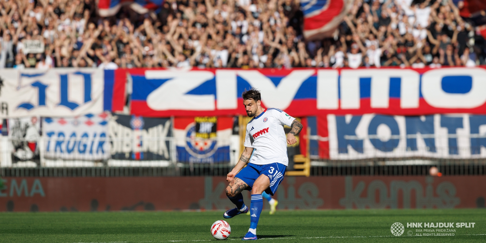 Hajduk danas od 18.30 sati igra protiv Gorice na Poljudu!