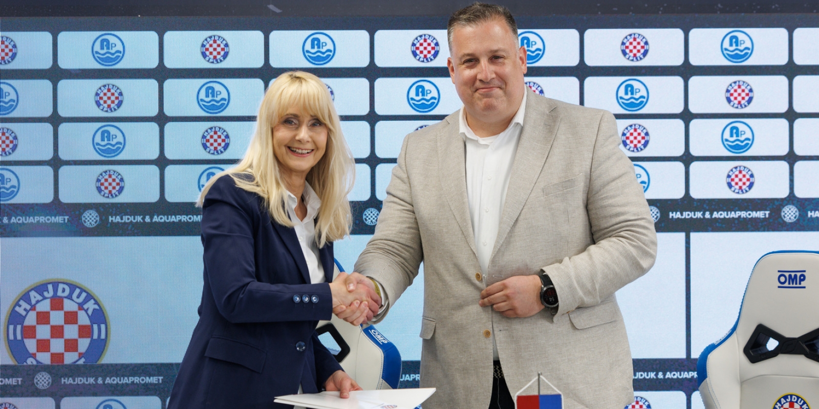 ŽNK Hajduk i Aqua Promet potpisali ugovor o sponzorskoj suradnji!