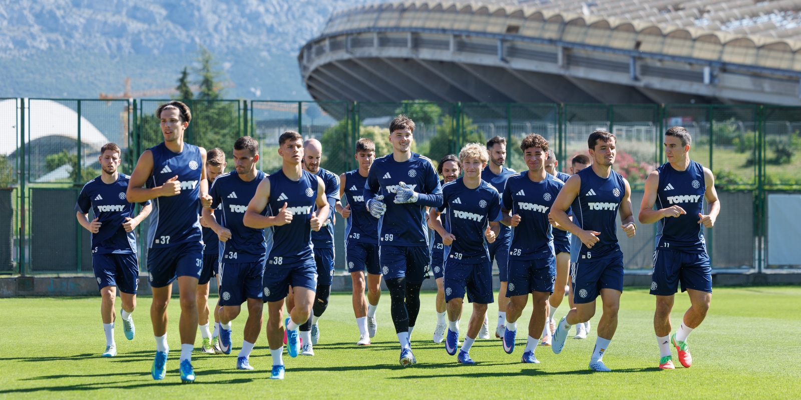 Bijeli otputovali na središnji dio priprema u Sloveniju