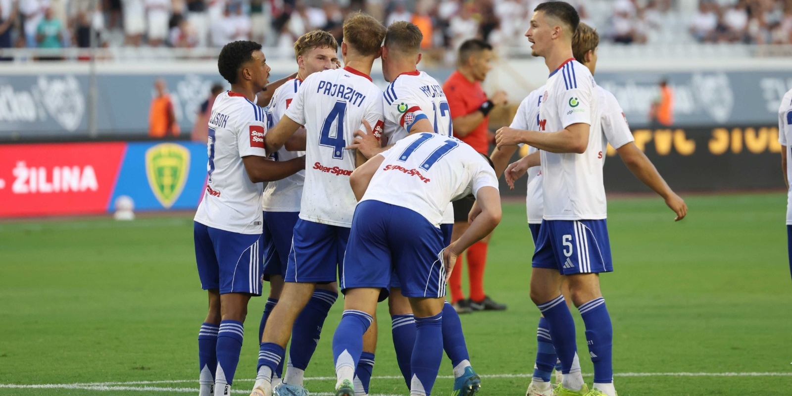 Split: Hajduk - Žilina 2:0