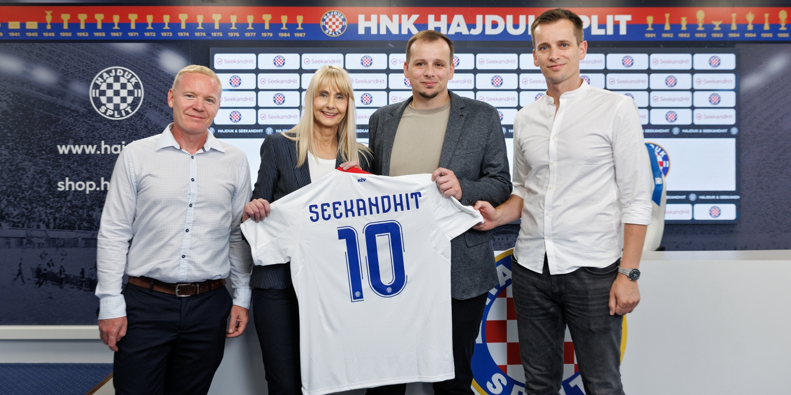 Vodeća splitska marketinško-tehnološka tvrtka SeekandHit novi je sponzor Hajduka