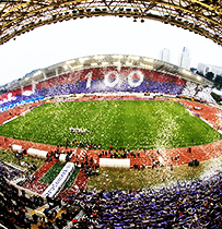 World Stadiums on Instagram: Gradski stadion u Poljudu (English: City  Stadium in Poljud), Split, Croatia.🇭🇷🏟 Home of @hnkhajduk Capacity:  35,000. Is a multi-use stadium in Split, Croatia, which has been the home