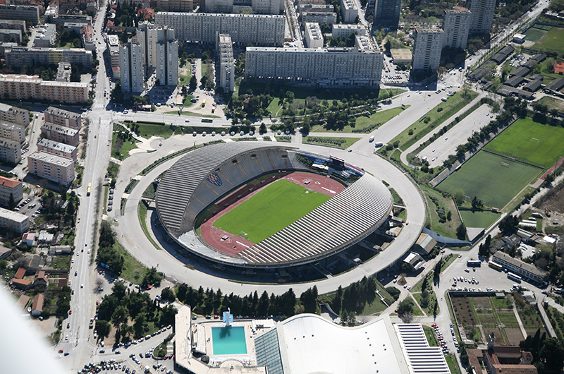 Stadion Poljud, Home of Hajduk Split. You might want to do …